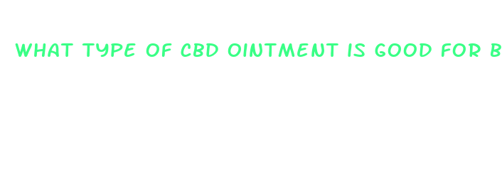 what type of cbd ointment is good for back pain