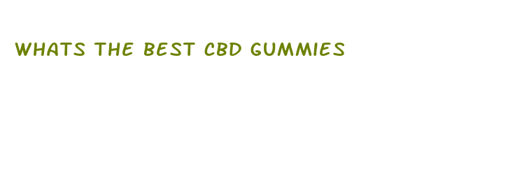 whats the best cbd gummies