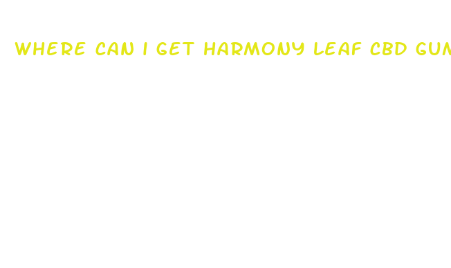 where can i get harmony leaf cbd gummies