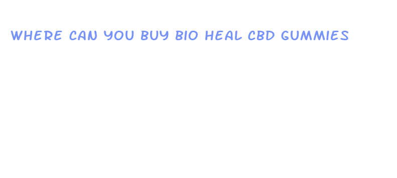 where can you buy bio heal cbd gummies