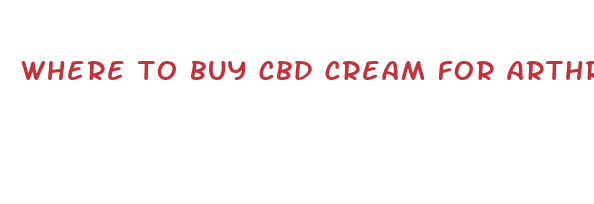 where to buy cbd cream for arthritis