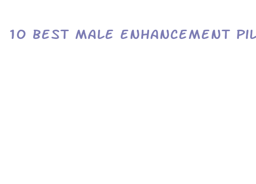 10 best male enhancement pills