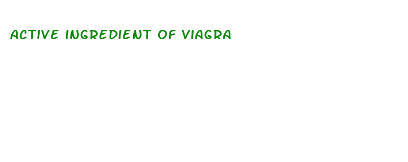 active ingredient of viagra