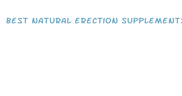 best natural erection supplements