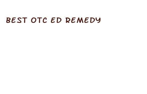 best otc ed remedy