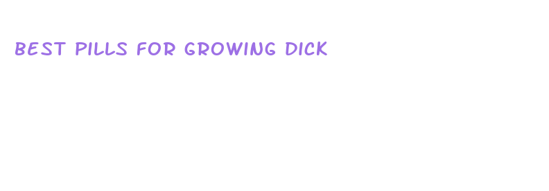 best pills for growing dick