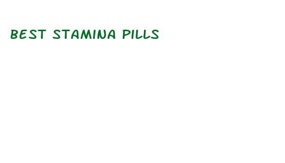 best stamina pills