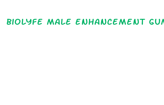 biolyfe male enhancement gummies