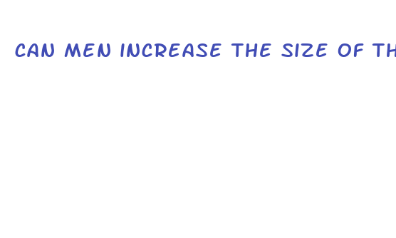 can men increase the size of their penis