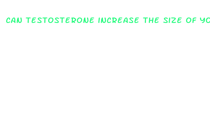 can testosterone increase the size of your penis