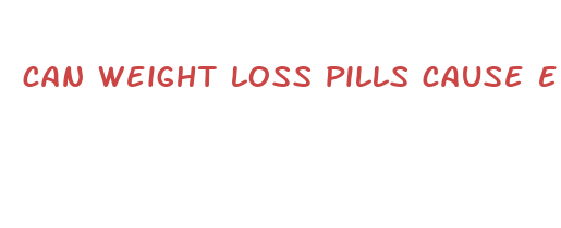 can weight loss pills cause ed