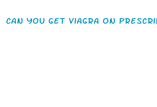 can you get viagra on prescription