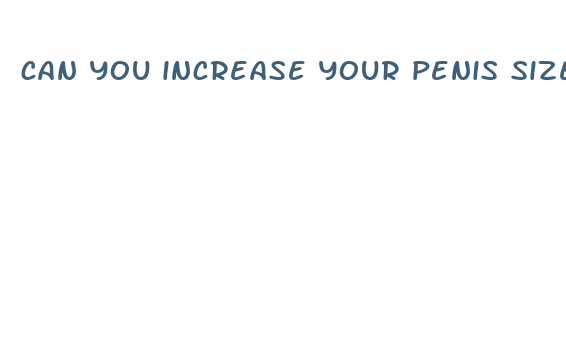 can you increase your penis size with heathy diet