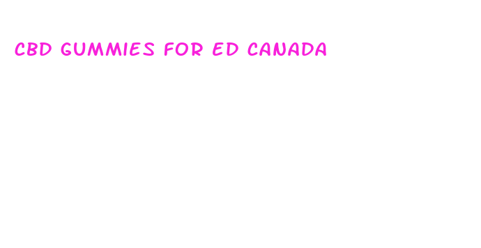 cbd gummies for ed canada