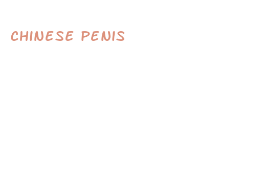 chinese penis