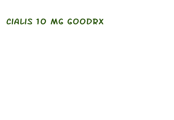 cialis 10 mg goodrx