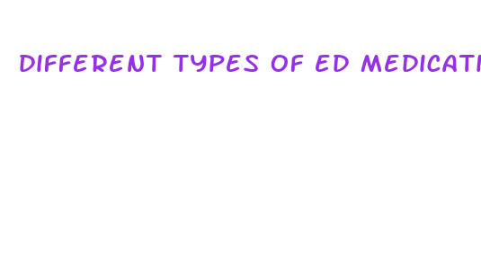 different types of ed medication