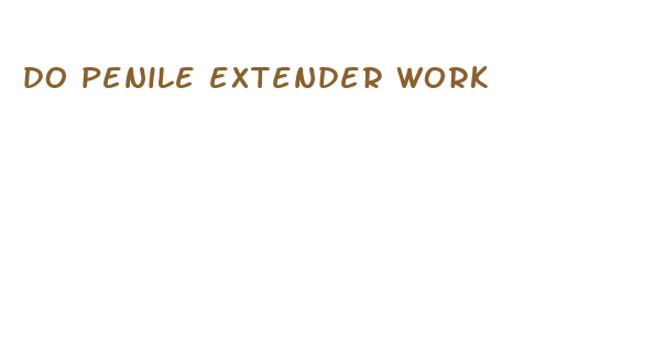 do penile extender work