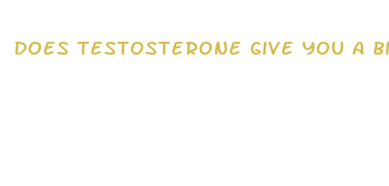 does testosterone give you a bigger penis