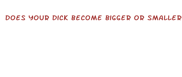 does your dick become bigger or smaller from masturbation