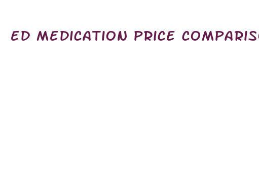 ed medication price comparison