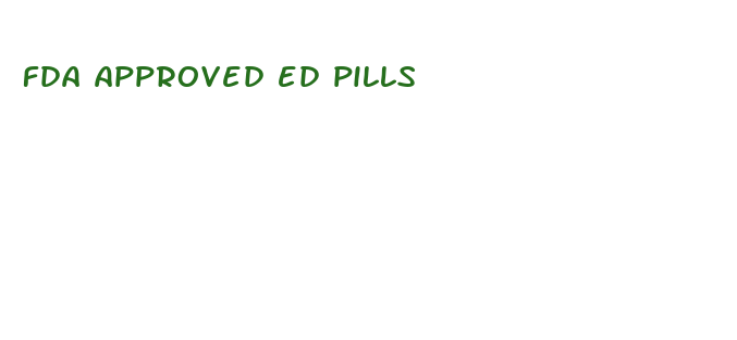 fda approved ed pills