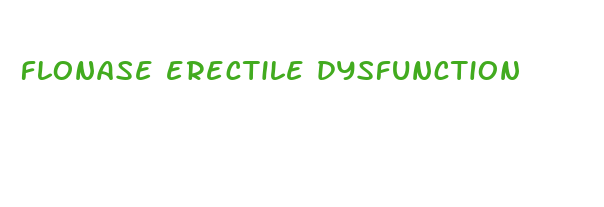 flonase erectile dysfunction