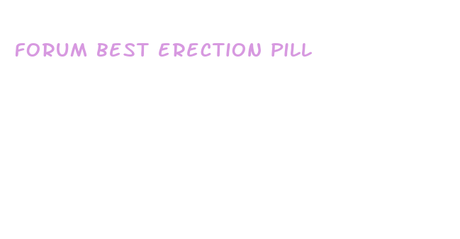 forum best erection pill