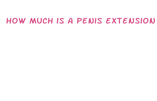 how much is a penis extension