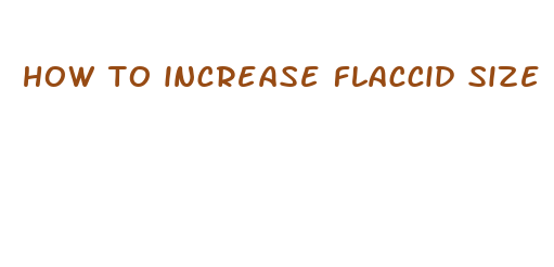 how to increase flaccid size of penis