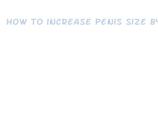 how to increase penis size by 2 inches devices