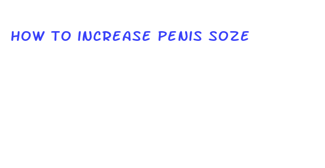 how to increase penis soze