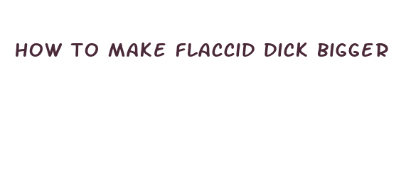 how to make flaccid dick bigger