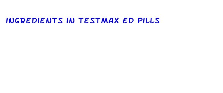 ingredients in testmax ed pills