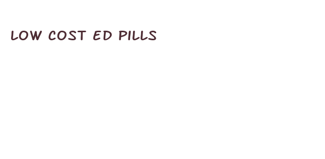 low cost ed pills