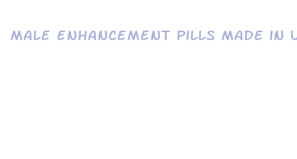 male enhancement pills made in usa