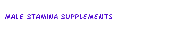 male stamina supplements