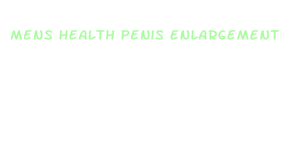 mens health penis enlargement