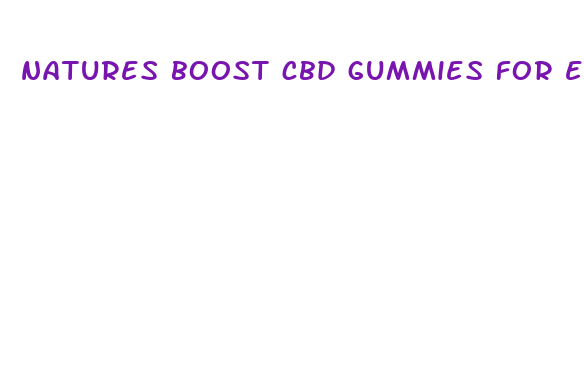 natures boost cbd gummies for ed reviews