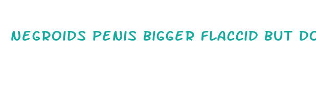 negroids penis bigger flaccid but dont grow as much vaele