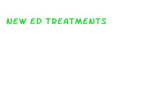 new ed treatments