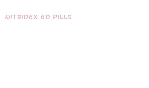 nitridex ed pills