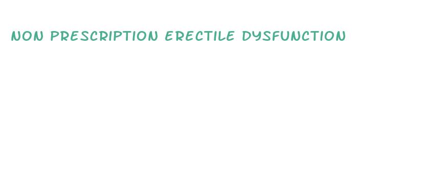 non prescription erectile dysfunction