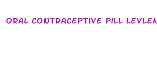 oral contraceptive pill levlen ed