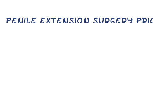 penile extension surgery price