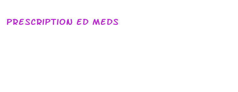 prescription ed meds