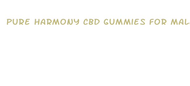 pure harmony cbd gummies for male enhancement