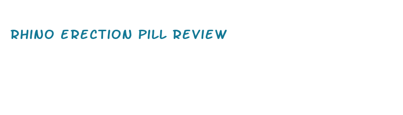 rhino erection pill review