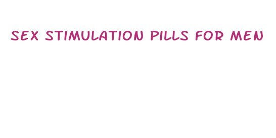 sex stimulation pills for men