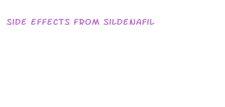 side effects from sildenafil